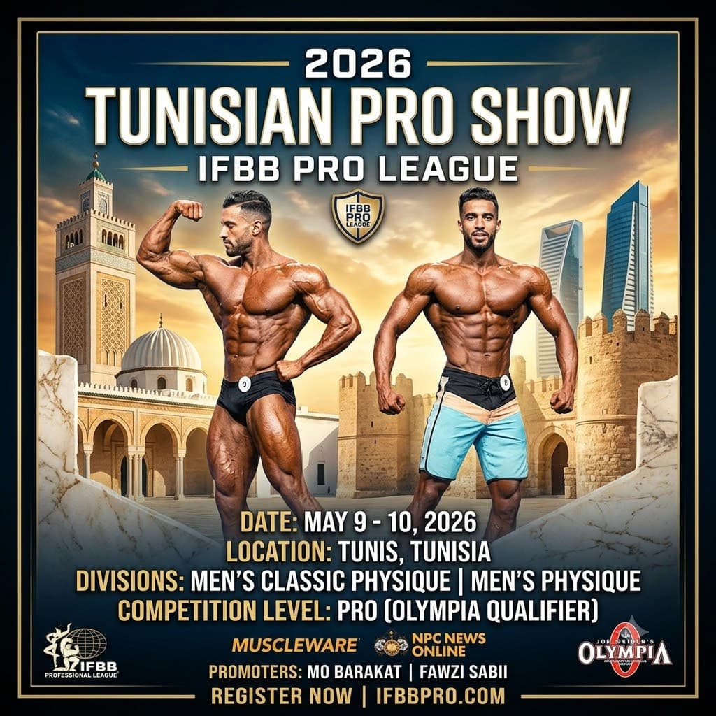 Tunisia Pro flyer